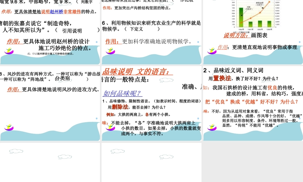 八年级语文 怎样阅读说明文 课件 新课标 人教版 课件