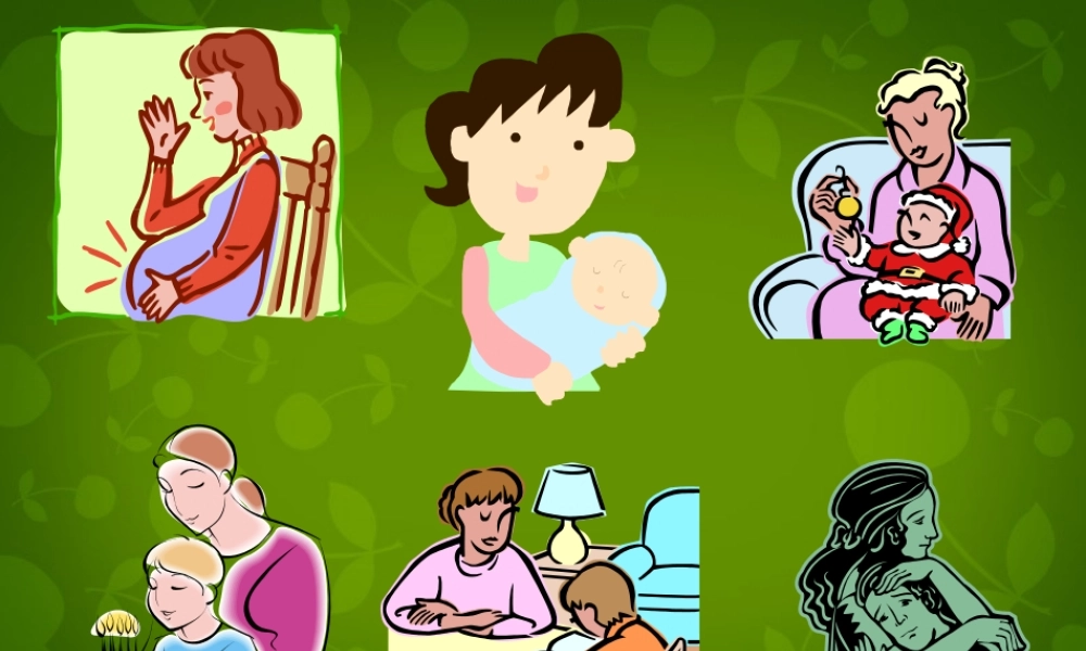 八年级语文上册 14 我的母亲课件2 苏教版 课件