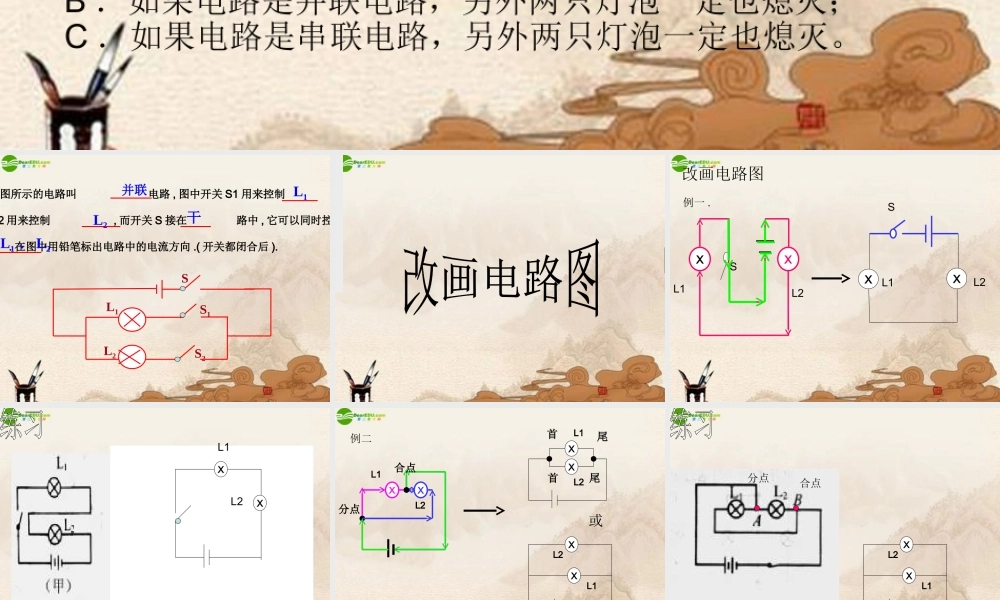九年级物理 家庭电路课件 北京课改版 课件