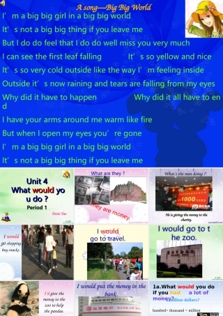 九年级英语Unit4 What would you do课件 人教新目标版 课件