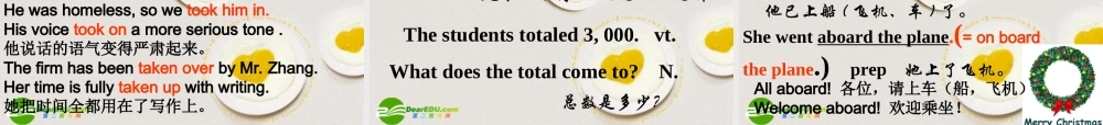 外研版必修二Module4 Language points课件