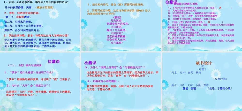 九年级语文上册 外国诗两首课件 新人教版 课件