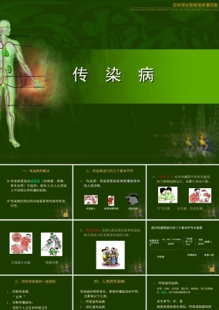 八年级生物新人教版传染病及其预防1ppt 课件