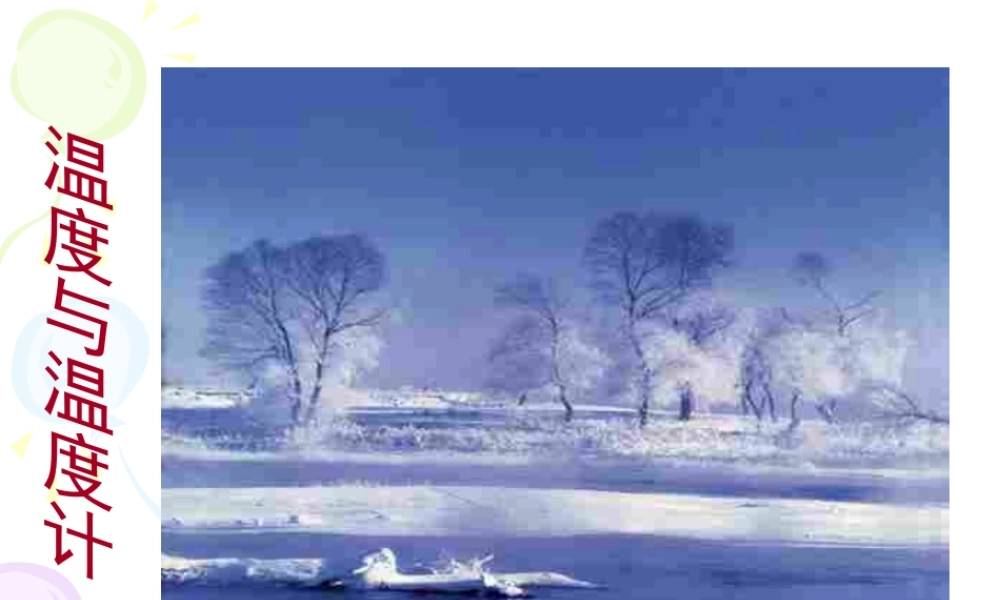 八年级物理温度和温度计课件新人教版 课件