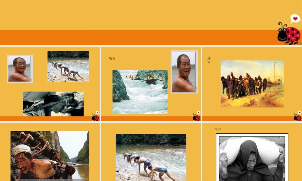 七年级语文下册 (江之歌)课件 北师大版 课件