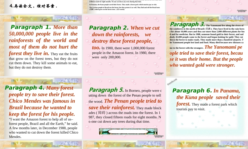 北京市中考英语复习 阅读理解 人教版 试题