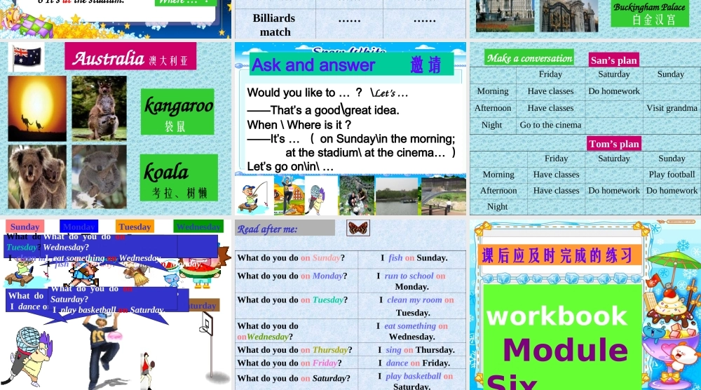 七年级英语上：Module 6 Unit 3 Language in use课件1外研版 课件