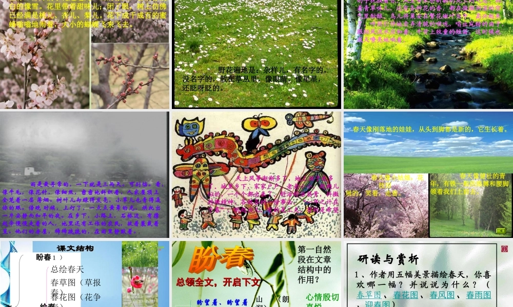 七年级语文上册 (春)优秀教学课件 人教新课标版 课件