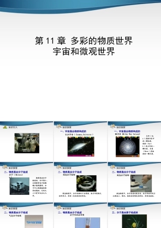 宇宙和微观世界课件