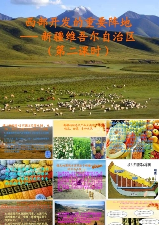 八年级地理 新疆维吾尔自治区课件 湘教版 课件