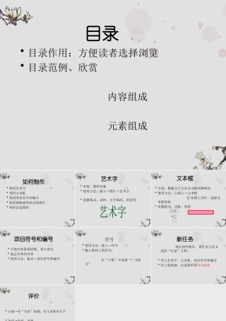 九年级语文(制作作文选目录)课件