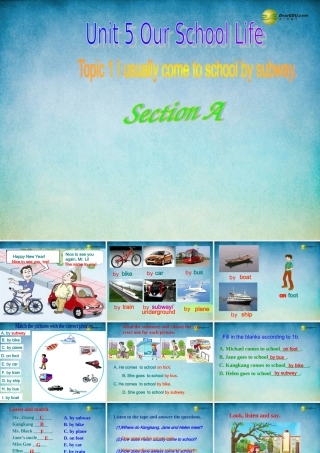 七年级英语下册 Unit 5 Topic 1 Section A课件 (新版)仁爱版 课件