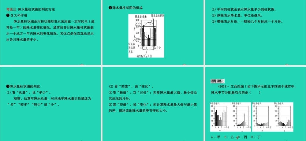 中考地理复习 七上 第三章 天气与气候(第1课时)课件