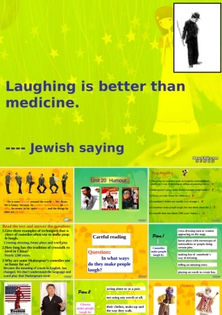 人教版Unitumour reading 人教版 课件