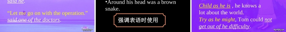 上海市高三英语阶段语法倒装句完全解析 课件