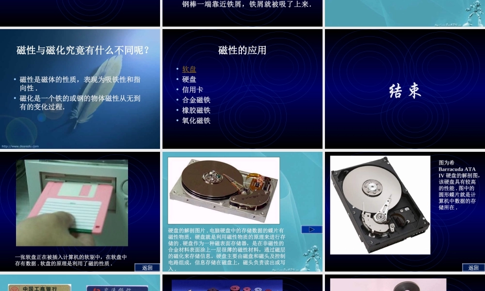 人教版初三物理从永磁体谈起 课件