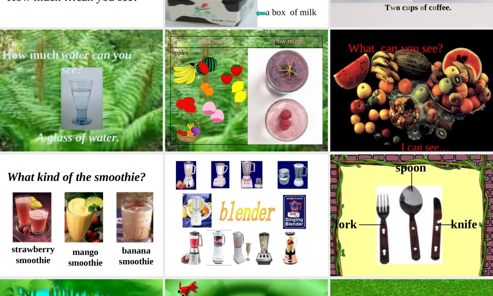 八年级英语 Unit7 How do you make a banana smoothie 1课件 人教版 课件