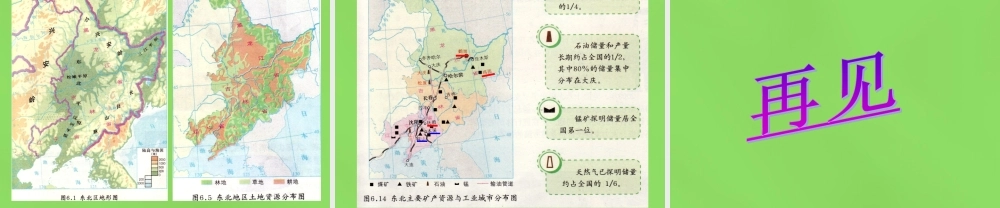 八年级地理下册 第六章 第二节 东北地区的人口与城市分布课件 (新版)湘教版 课件