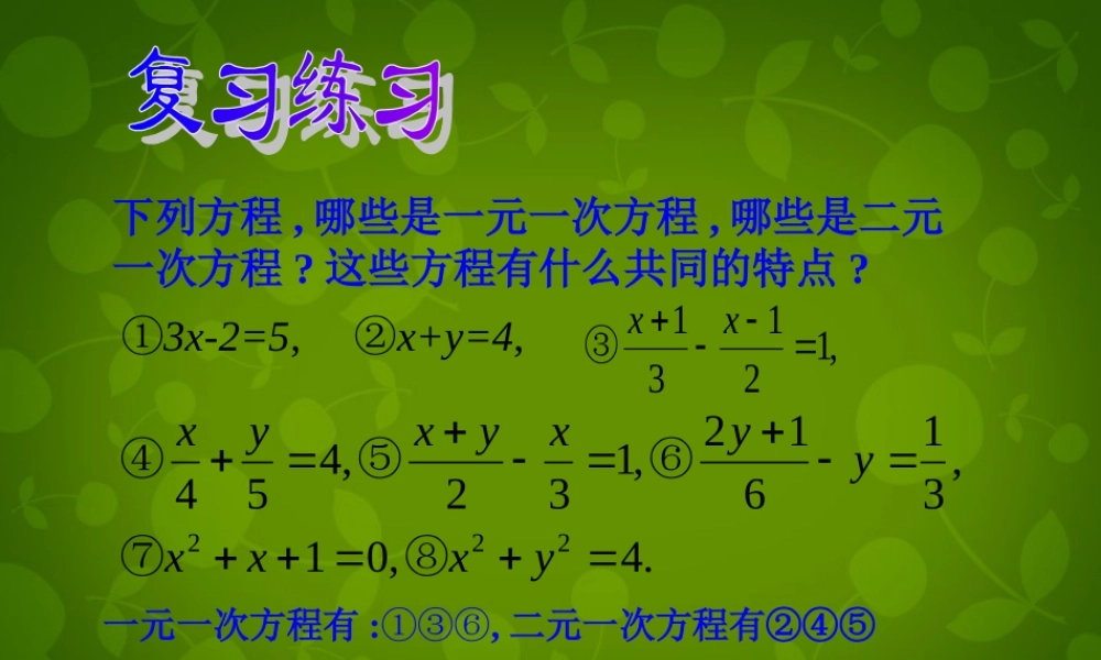 八年级数学下册 16.3 分式方程课件 新人教版 课件