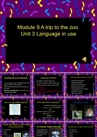 七年级英语Module9-U3课件 外研版 课件