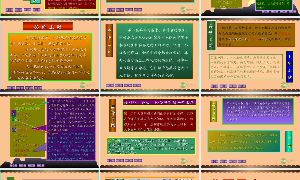 九年级语文上册(沁园春·雪)课件 人教新课标版 课件