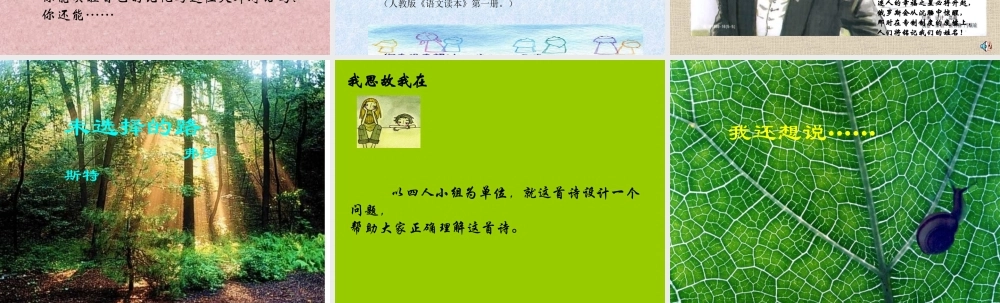 假如生活欺骗了你 课件示例 课件