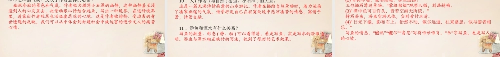 八年级语文下册 第六单元 26(小石潭记)课件 (新版)新人教版 课件
