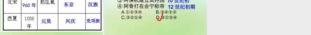 中学七年级历史下册 2.9 民族政权并立的时代课件 新人教版 课件