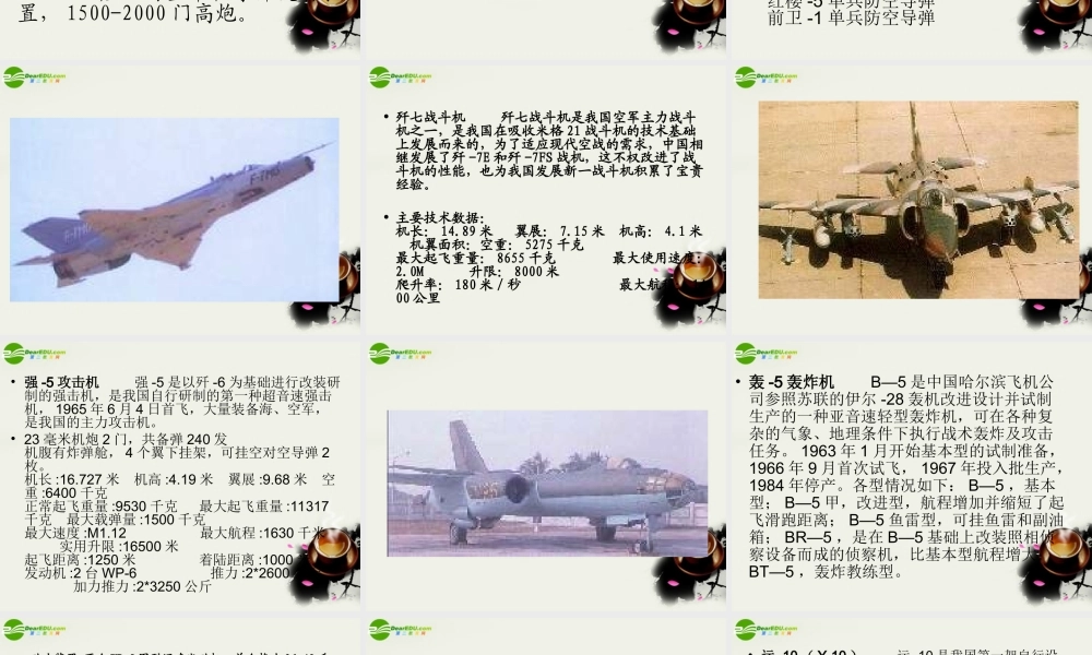 八年级历史下册(建设现代化的人民军队)课件1 川教版 课件