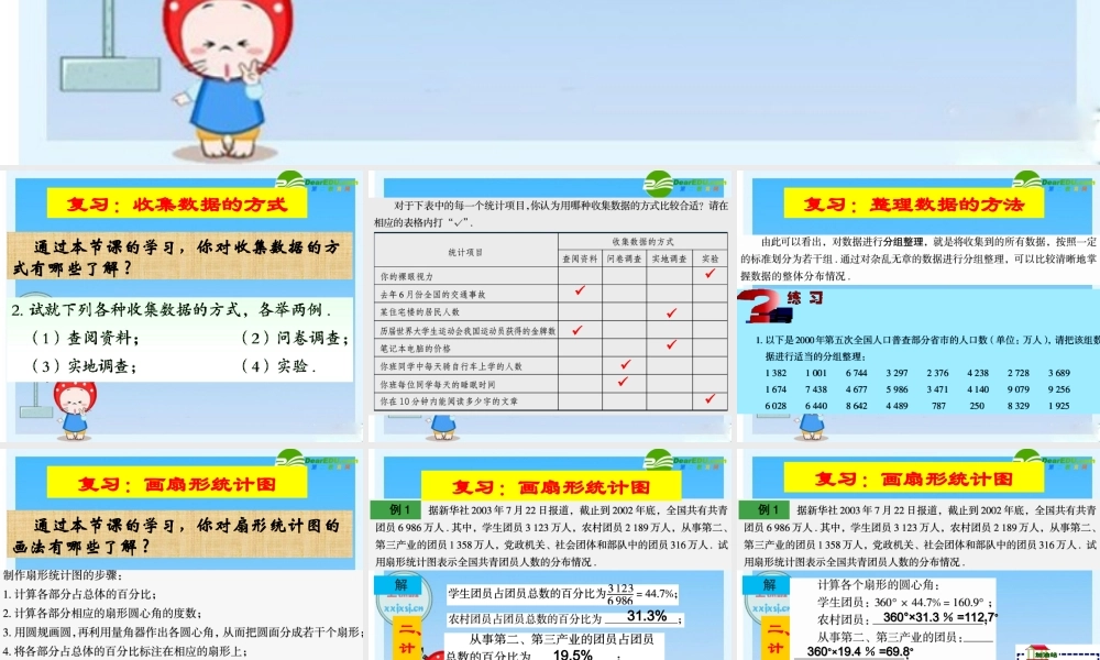 八年级数学§4 回顾与思考 课件 青岛版 课件