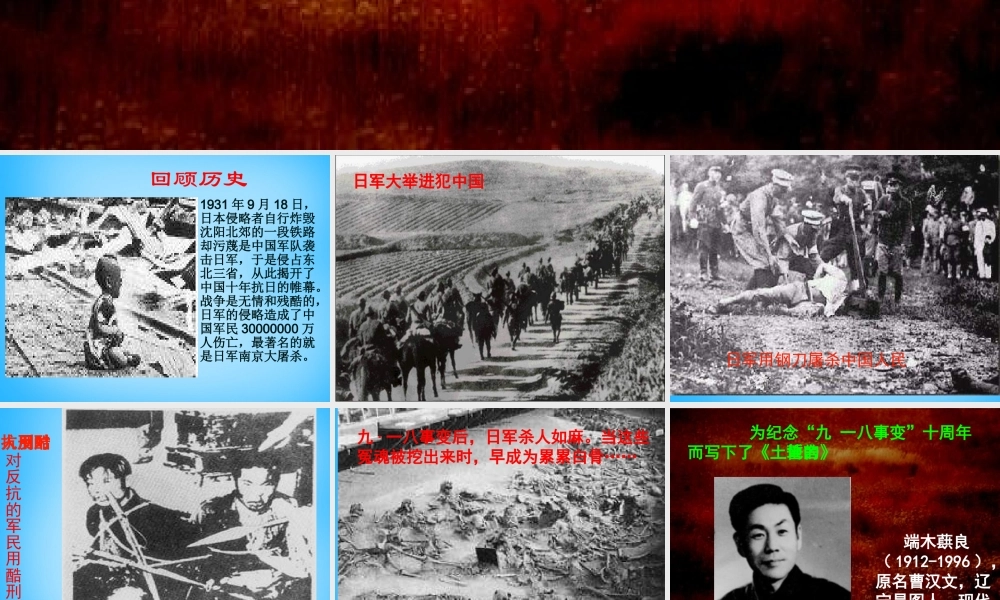 七年级语文下册 第9课 土地的誓言课件 新人教版 课件