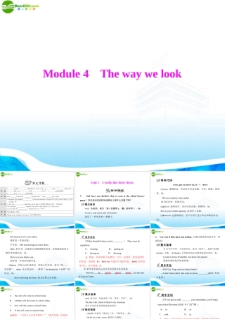九年级英语下册 Module 4 Unit 1 配套课件 外研版 课件