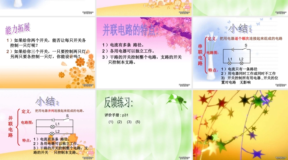 九年级物理第十三章电路初探课件