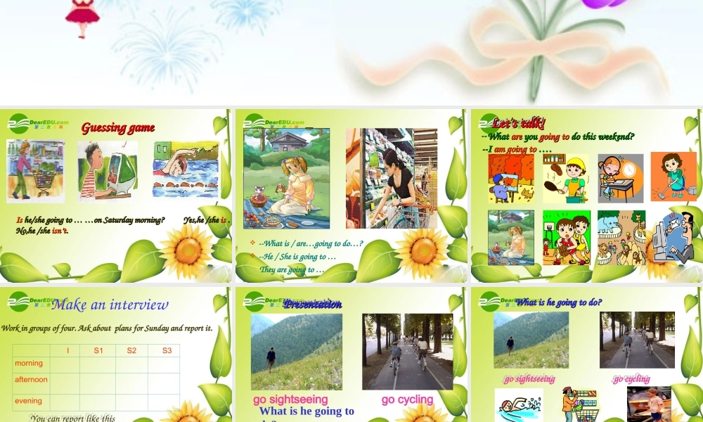 七年级英语下册：Module 3 Unit 3 Language in use课件外研版 课件