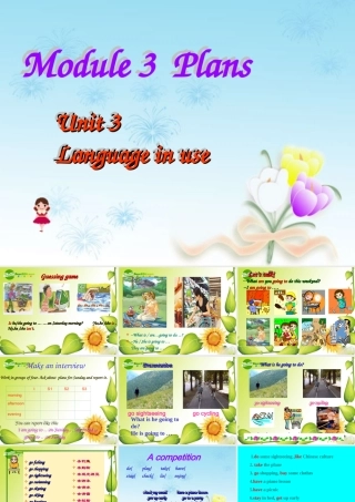 七年级英语下册：Module 3 Unit 3 Language in use课件外研版 课件