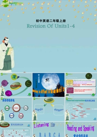 七年级英语上册 Revision Of Units 1-4课件 鲁教版 课件