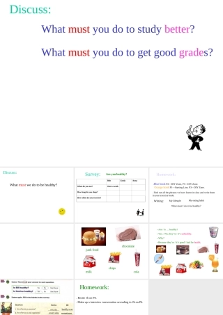 八年级英语Unit1 How often do you exercise课件1 新课标 人教版 课件