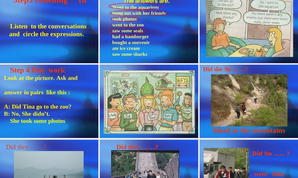 八年级英语Unit8 How was your school trip课件人教版 课件