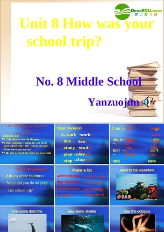 八年级英语Unit8 How was your school trip课件人教版 课件