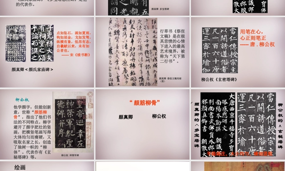 中学七年级历史下册 第8课 辉煌的隋唐文化(二)课件 新人教版