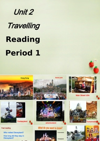 八年级英语下册 Unit 2 Travelling Reading 2课件 (新版)牛津版 课件