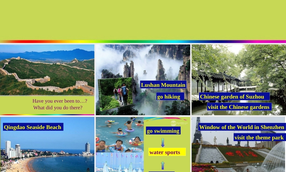 八年级英语下册 8B Unit 2 Travelling Integrated Skills课件 牛津版 学案