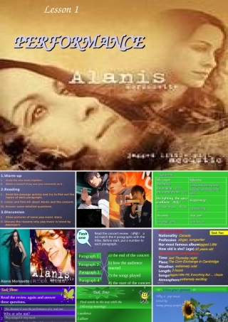 北师版英语必修2 Unit 5 lesson 1 Performance PPT5 课件