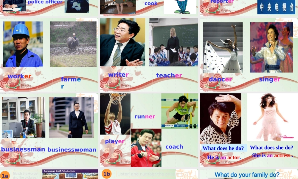 七年级英语下册 UUnit4 Period 1课件 人教新目标版 课件