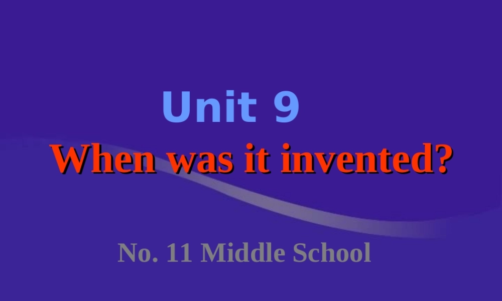 九年级英语Unit9 Period3课件人教新目标版 课件