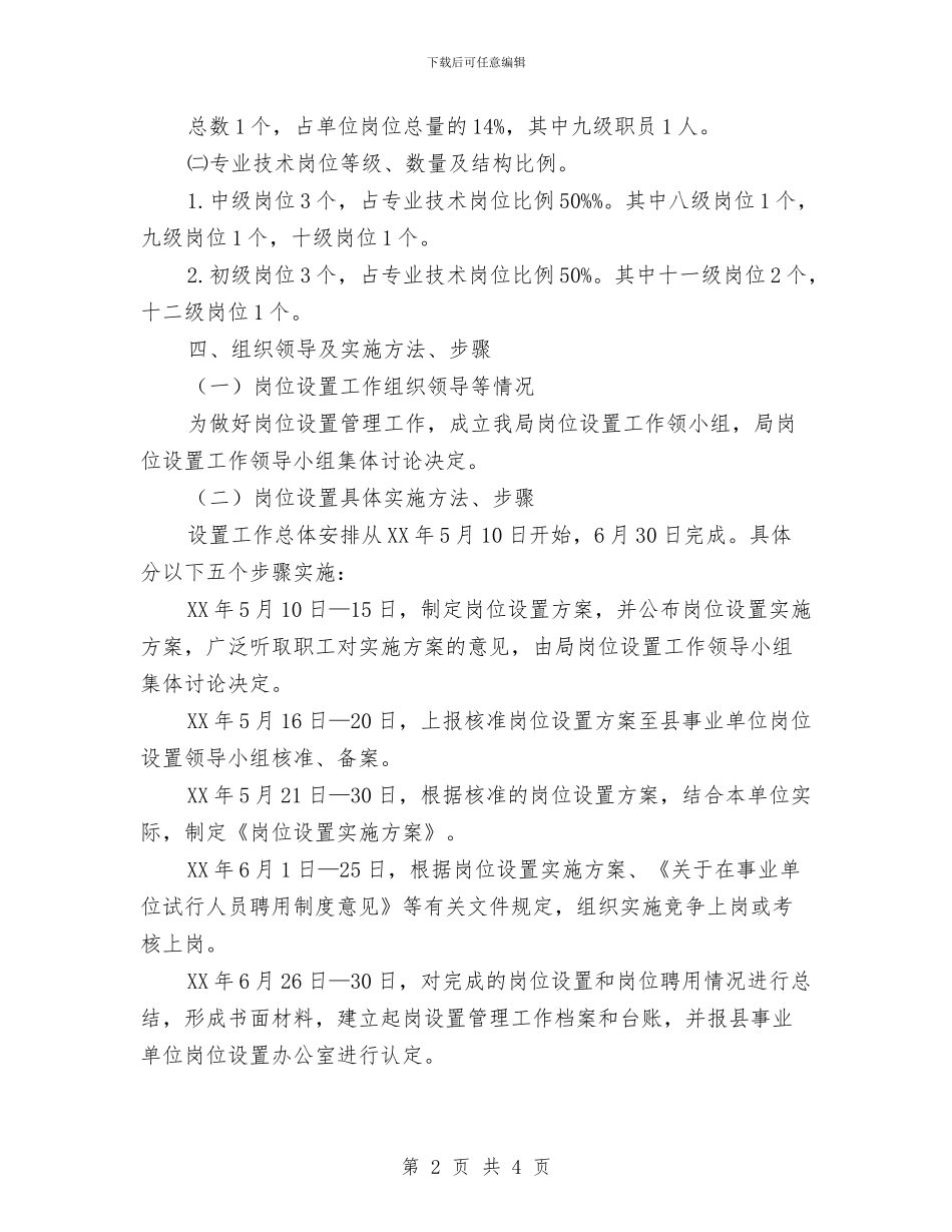 审计服务站岗位设置工作方案与审计机关成立三十周年实施方案汇编_第2页