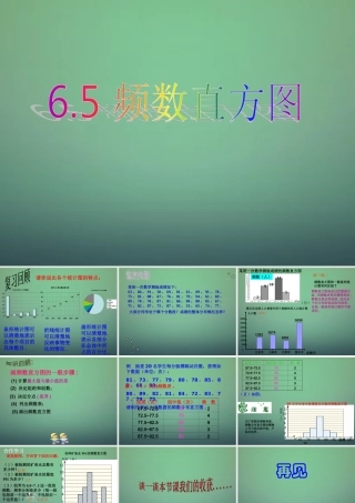 中学七年级数学下册 6.5频数分布直方图课件 (新版)浙教版 课件