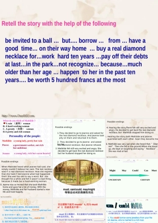 人教版高一英语Unit15 Lesson4 课件