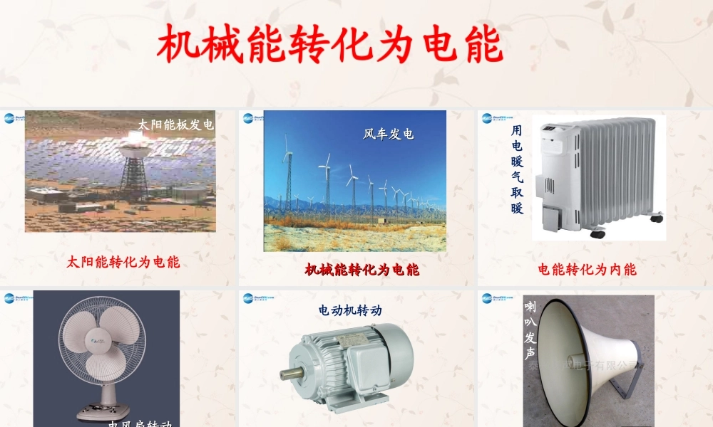 九年级物理全册 181 电能 电功课件 (新版)新人教版 课件