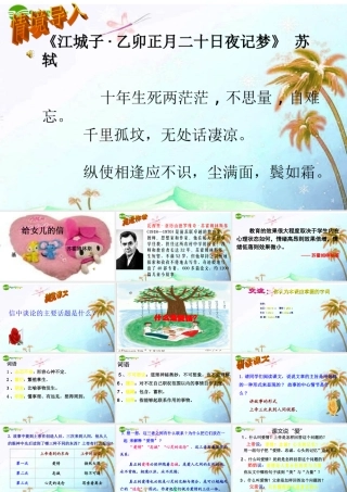 九年级语文上册 (致女儿的信)教学课件 人教新课标版 课件